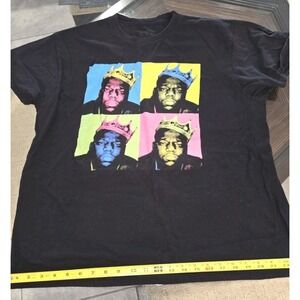 The Notorious B.I.G. Black Short Sleeve T-shirt Size XL‎ Biggie Smalls